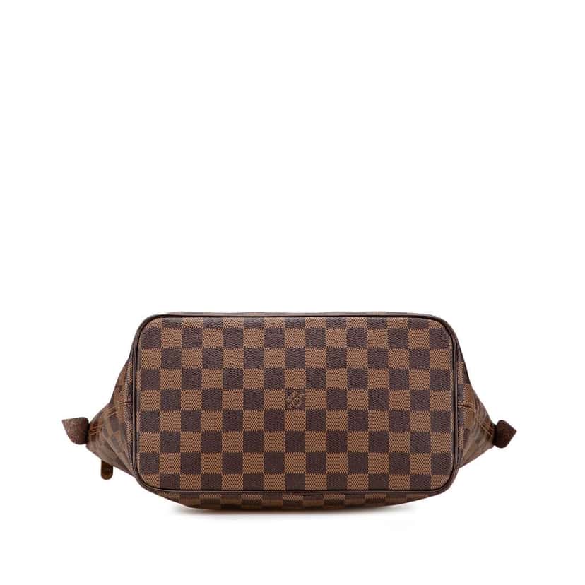 Louis Vuitton Damier Ebene Saleya PM Brown Canvas Good condition - Inside View