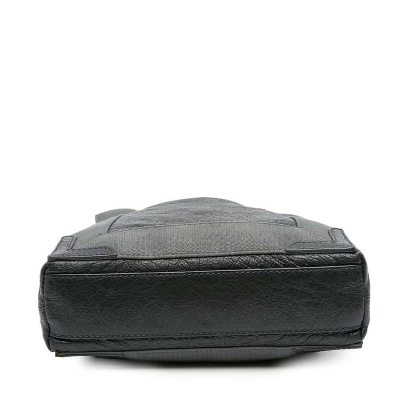 Balenciaga Leather Navy Cabas Satchel XS Black Leather Good condition - Inside View