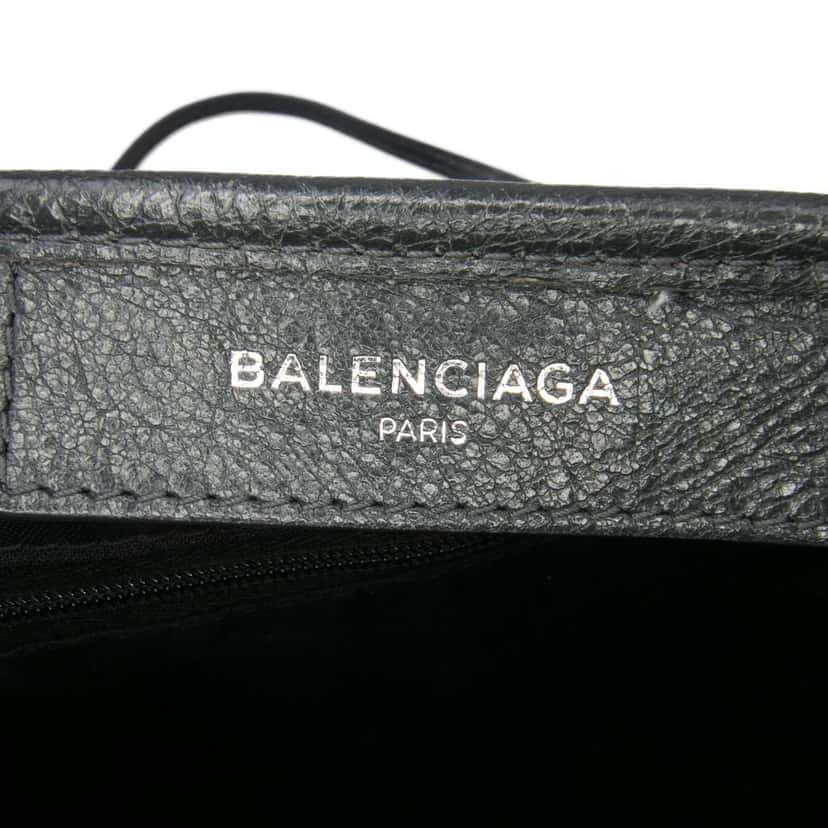 Balenciaga Leather Navy Cabas Satchel XS Black Leather Good condition - Box View