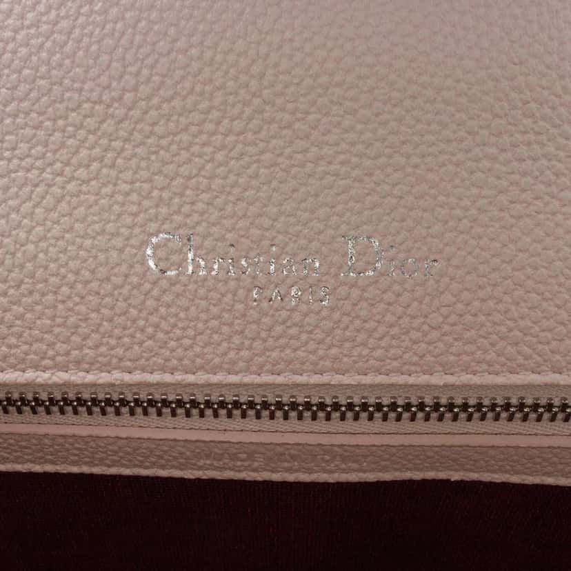 Dior Medium Grained Calfskin Diorama Flap Pink Leather Good condition - Box View