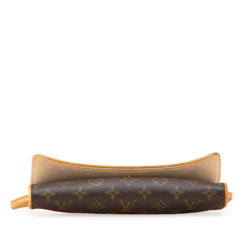 Louis Vuitton Monogram Pochette Twin GM Brown Canvas Good condition - Inside View
