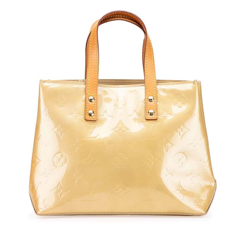Louis Vuitton Monogram Vernis Reade PM Brown Leather Good condition - Front View