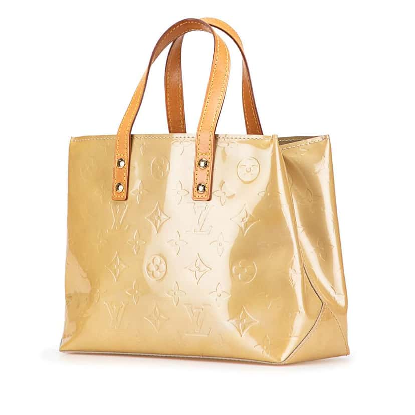 Louis Vuitton Monogram Vernis Reade PM Brown Leather Good condition - Back View