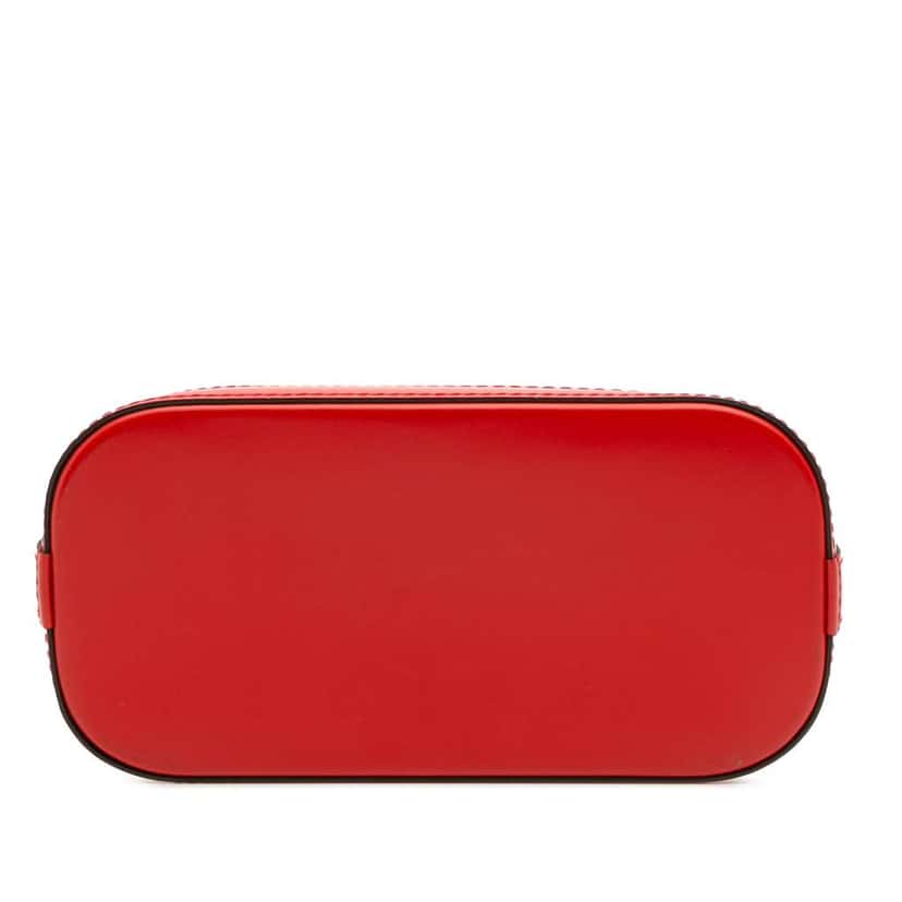 Louis Vuitton Epi Mini Alma Red Leather Good condition - Inside View