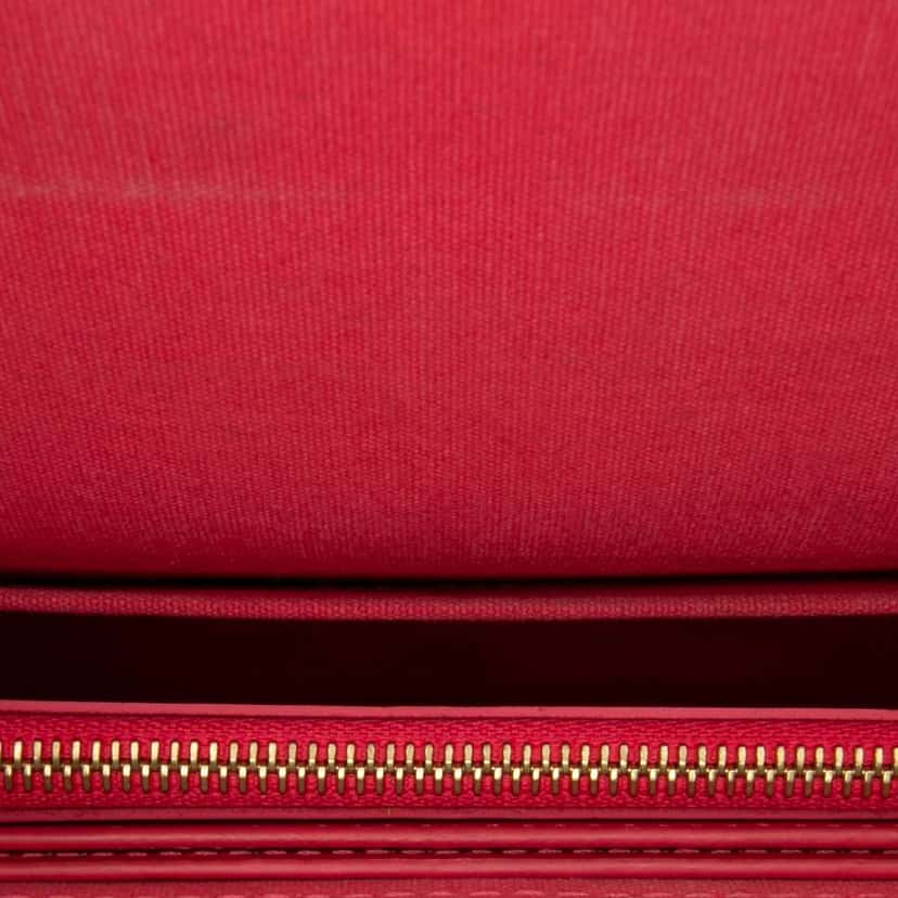 Louis Vuitton Monogram Vernis Pochette Felicie Red Leather Good condition - Model View