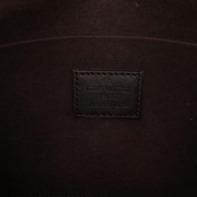 Louis Vuitton Monogram Vernis Pochette Felicie Purple Leather Good condition - Box View