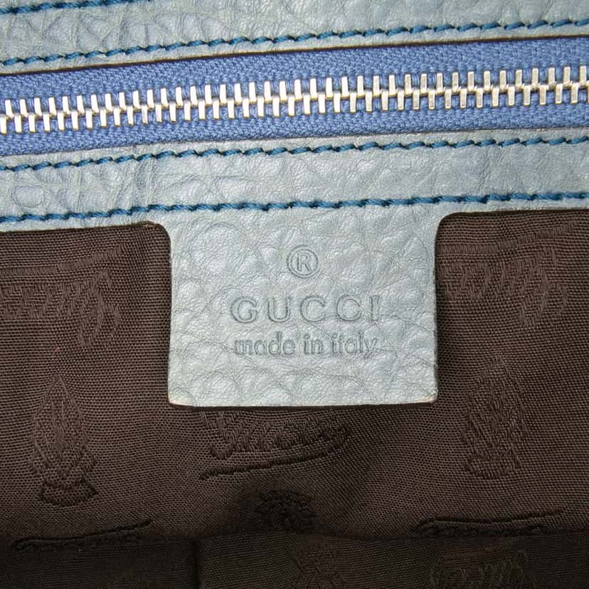 Gucci Medium GG Canvas Bamboo Bar Tote Brown Canvas Good condition - Box View