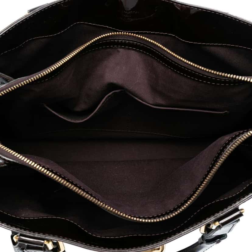 Louis Vuitton Monogram Vernis Melrose Avenue Purple Leather Good condition - Model View