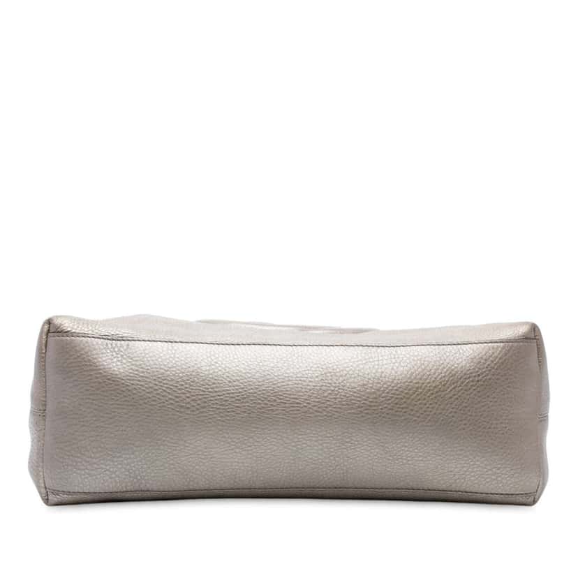 Gucci Medium Leather Soho Chain Tote Gold Leather Good condition - Inside View