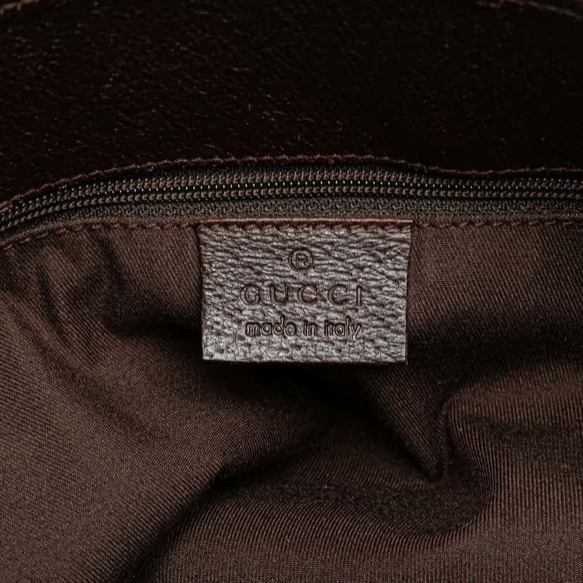 Gucci Large GG Canvas Eclipse Tote Brown Canvas Good condition - Box View