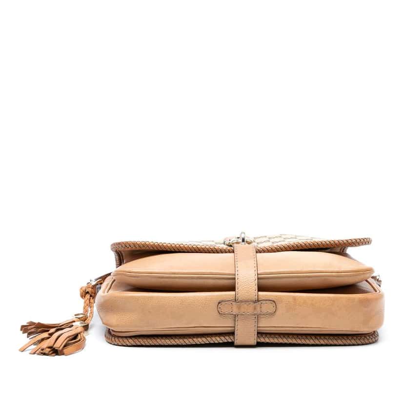 Gucci GG Canvas Marrakech Crossbody Brown Canvas Good condition - Inside View