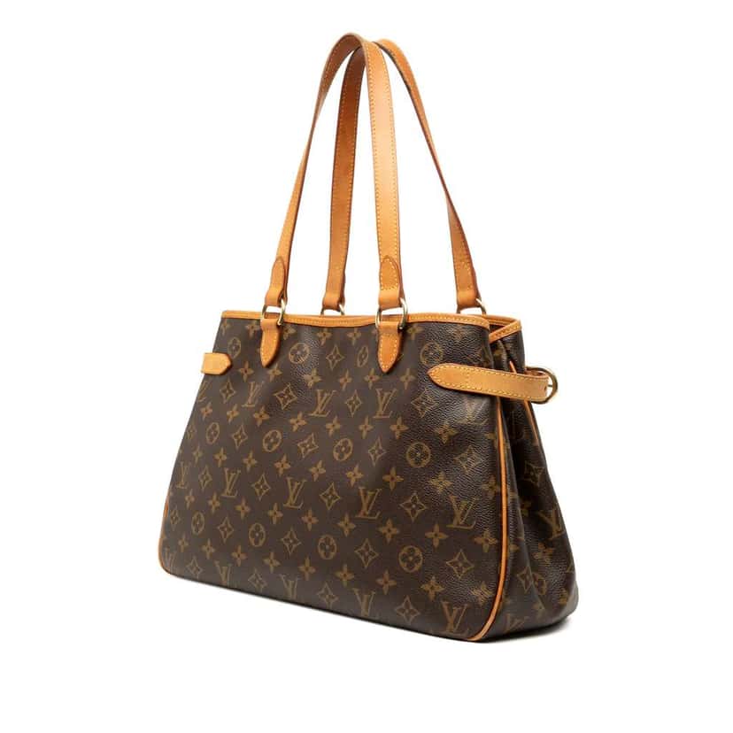 Louis Vuitton Monogram Batignolles Horizontal Brown Good condition - Back View