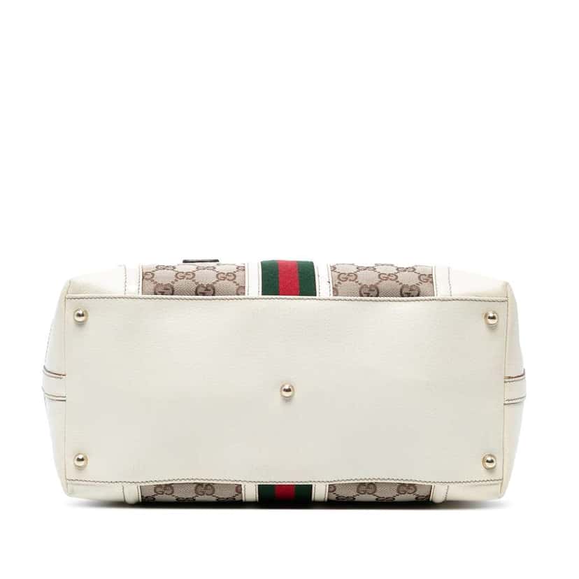 Gucci GG Canvas Web Treasure Brown Canvas Good condition - Inside View