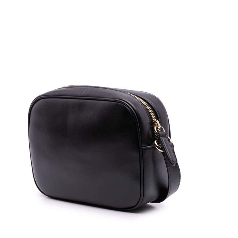 Gucci Small Leather Blondie Crossbody Black Leather Good condition - Back View