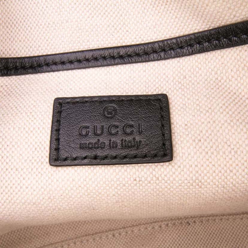 Gucci Small Leather Blondie Crossbody Black Leather Good condition - Box View