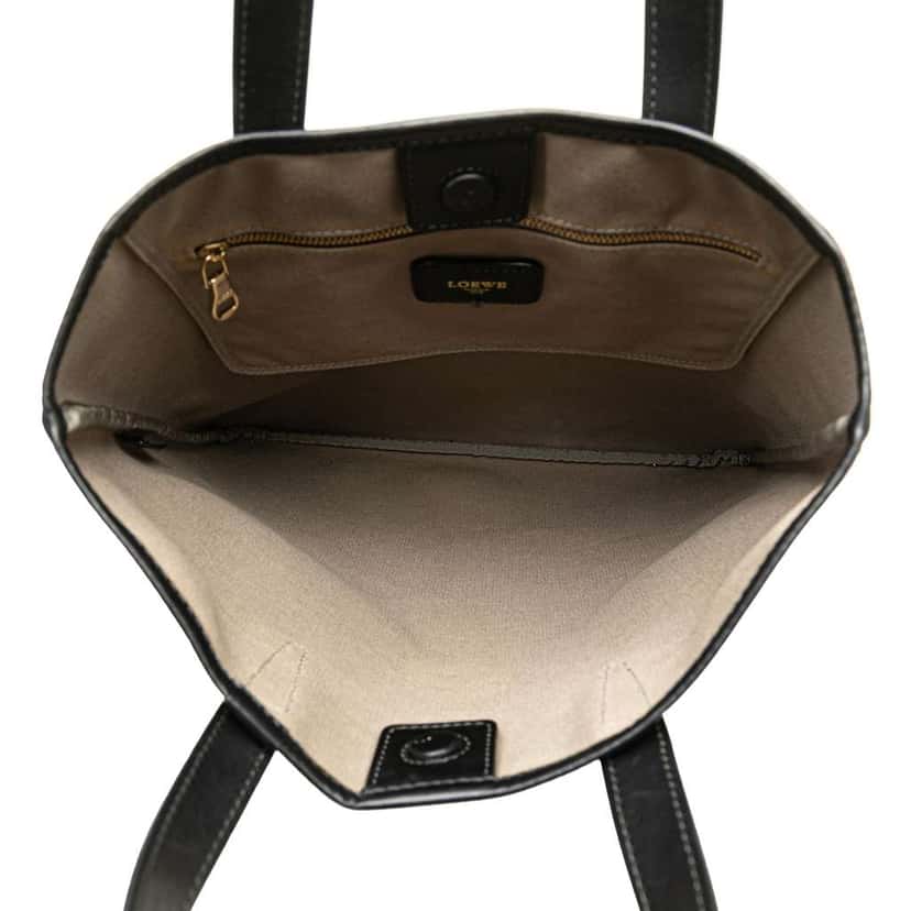 Loewe Anagram Coated Canvas Tote Grey Canvas Good condition - Model View