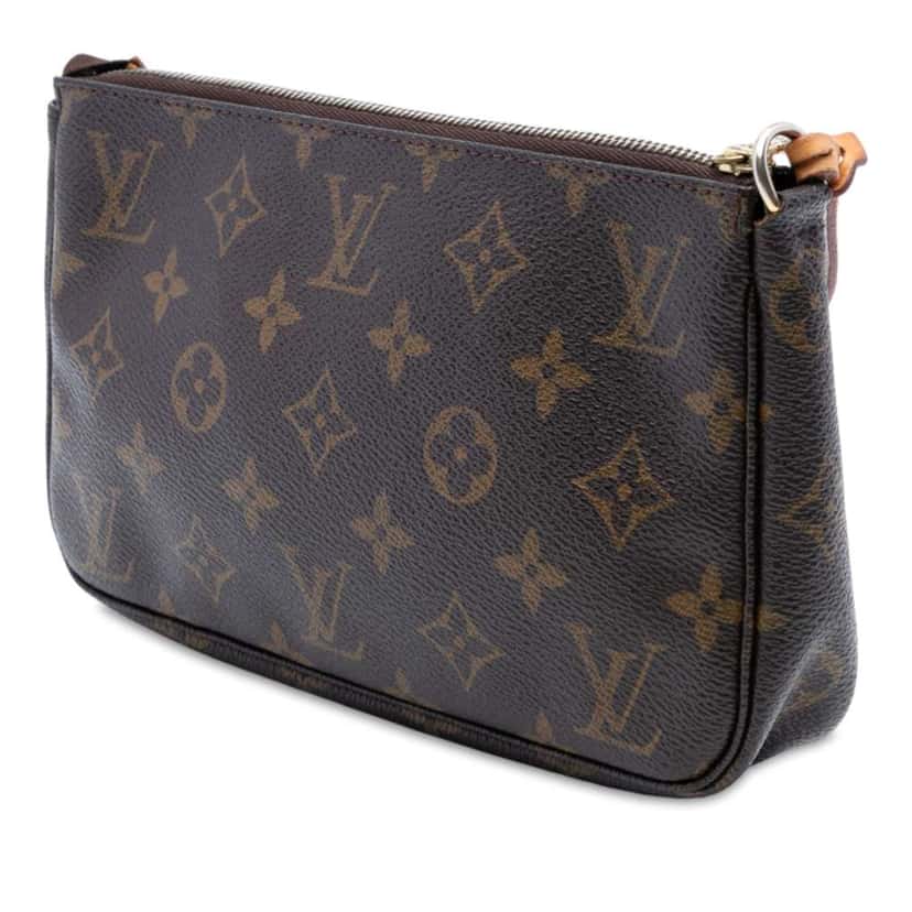 Louis Vuitton Monogram Pochette Accessoires Brown Good condition - Back View