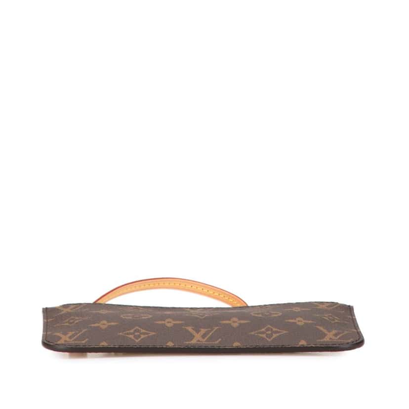 Louis Vuitton Monogram Neverfull Pouch Brown Canvas Good condition - Inside View