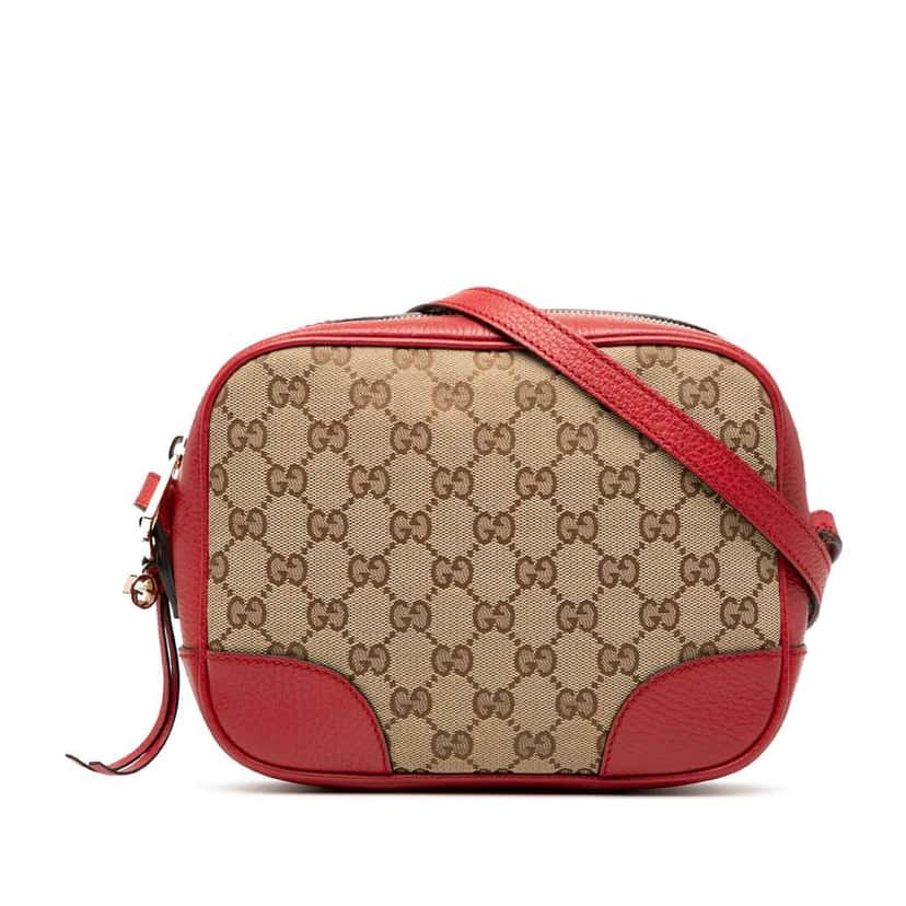 Gucci GG Canvas Bree Crossbody Brown Canvas Very good condition - Front View
