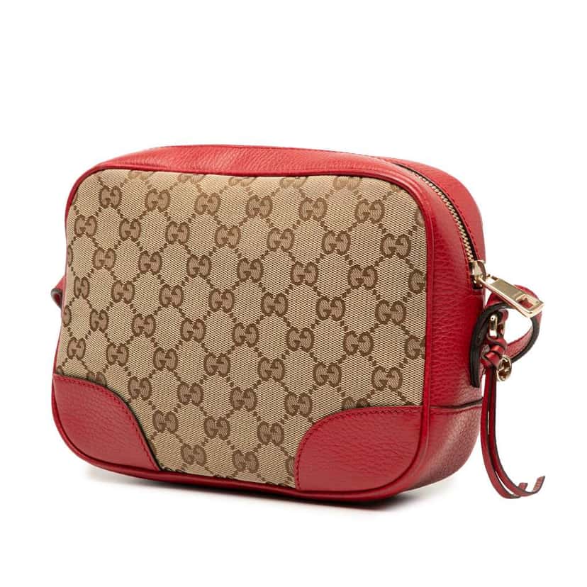 Gucci GG Canvas Bree Crossbody Brown Canvas Very good condition - Back View