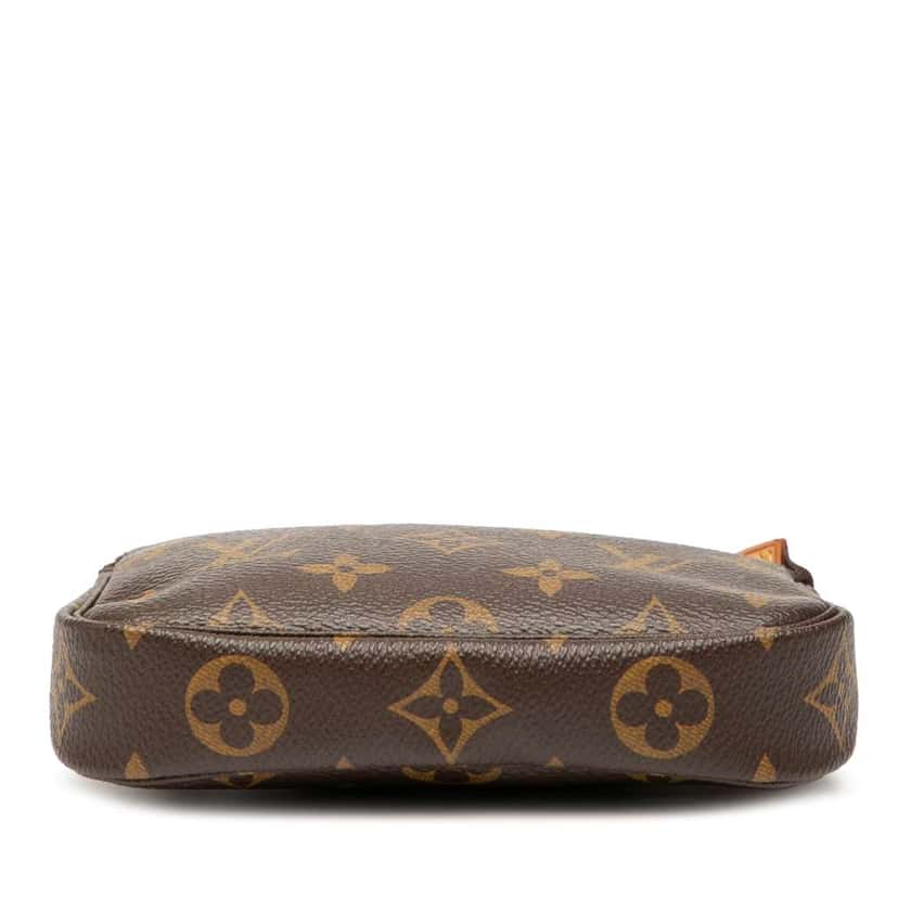 Louis Vuitton Monogram Mini Pochette Accessoires Brown Good condition - Inside View