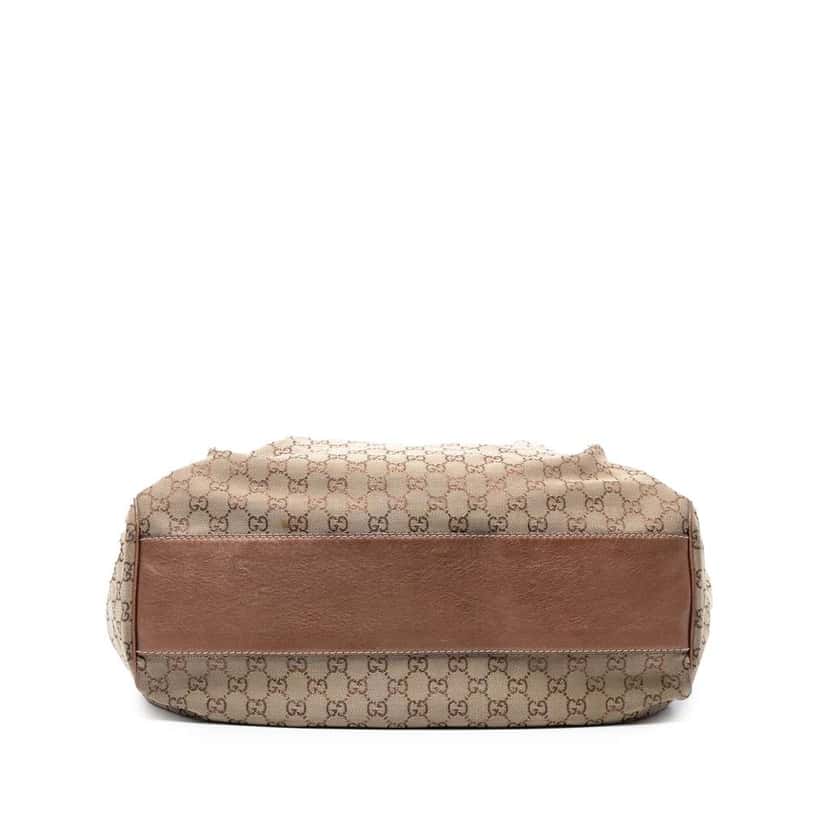 Gucci Large GG Canvas Sukey Tote Brown Canvas Good condition - Inside View