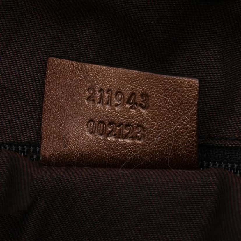 Gucci Large GG Canvas Sukey Tote Brown Canvas Good condition - Box View