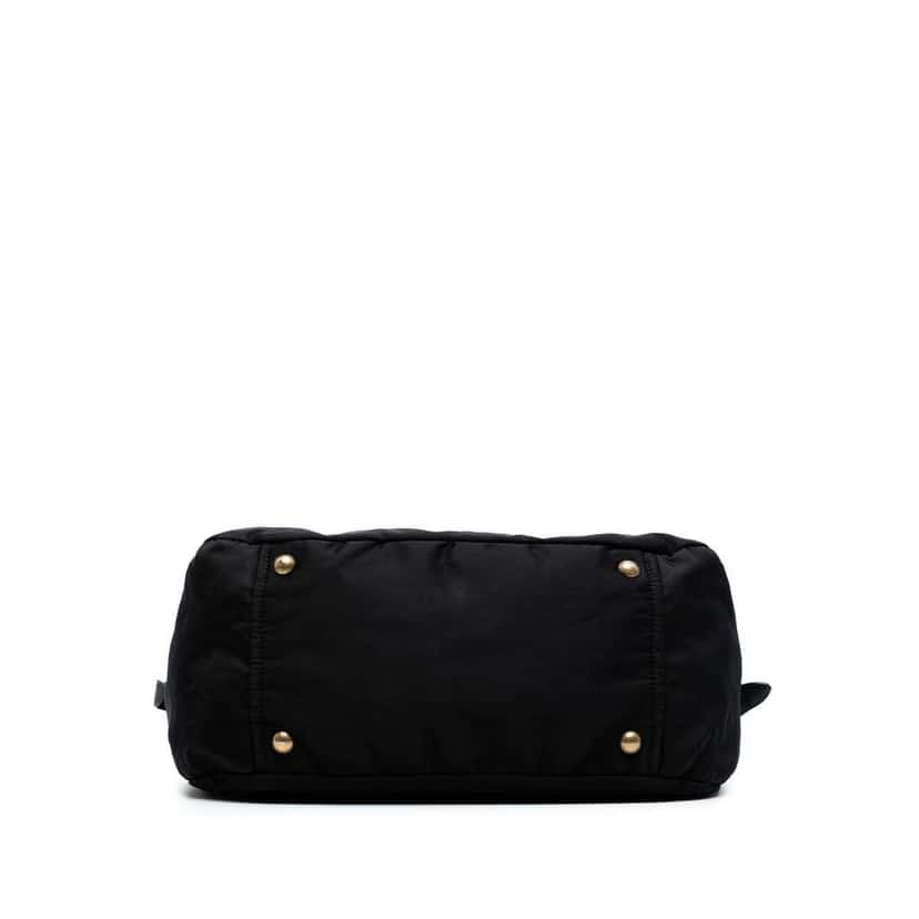 Prada Tessuto Logo Shoulder Bag Black Good condition - Inside View