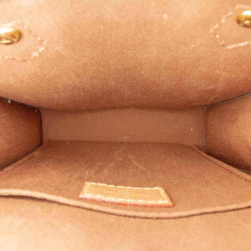 Louis Vuitton Monogram Petit Sac Plat Brown Good condition - Model View