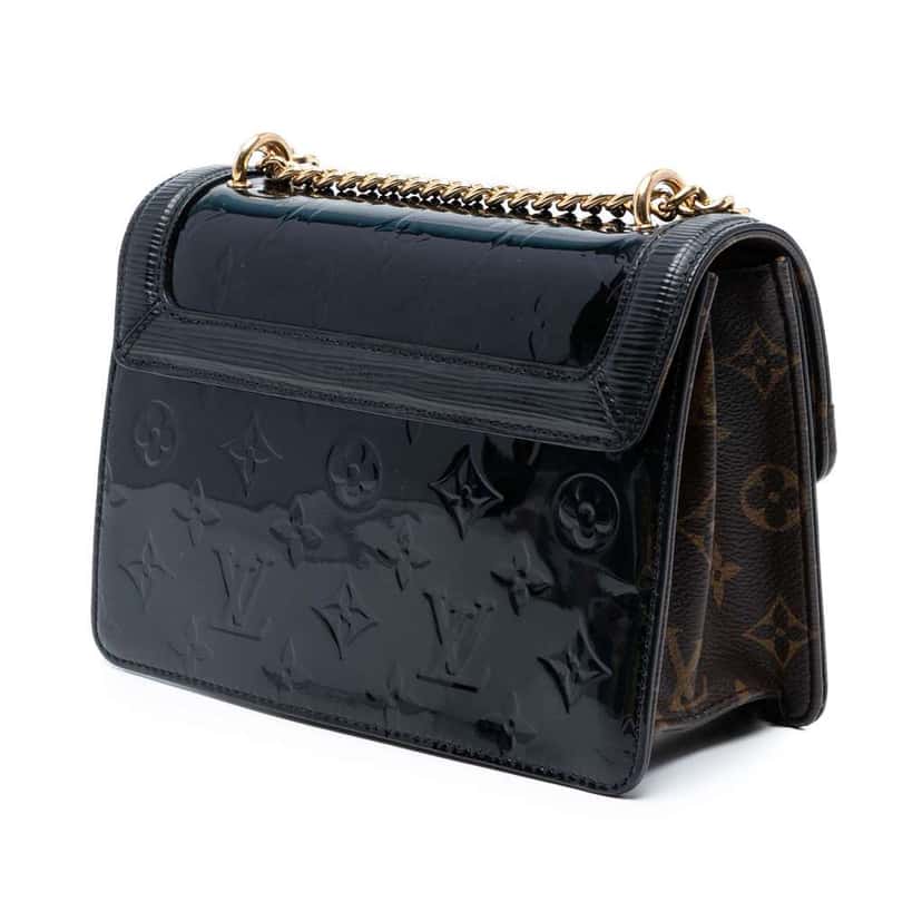 Louis Vuitton Monogram Vernis Wynwood Black Leather Good condition - Back View