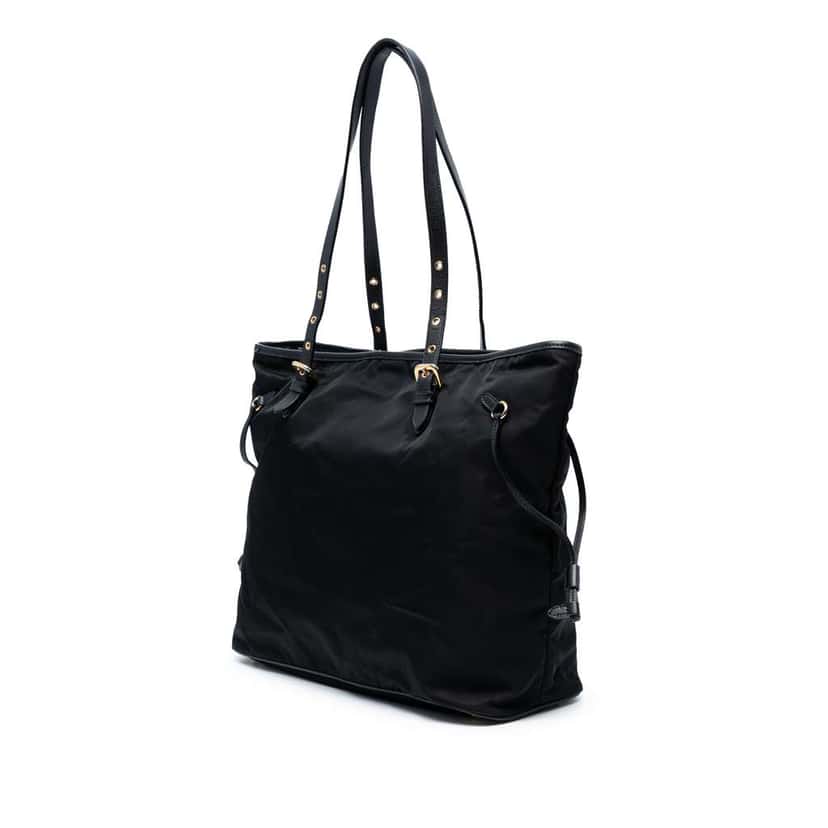 Prada Tessuto Tote Black Good condition - Back View