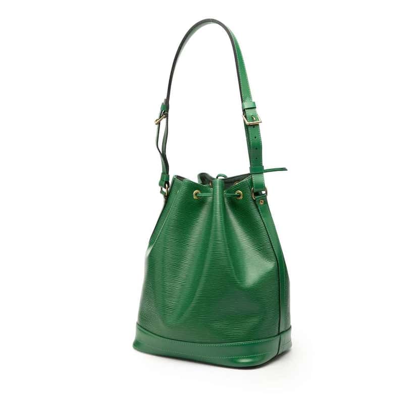Louis Vuitton Epi Noe GM Green Leather Good condition - Back View