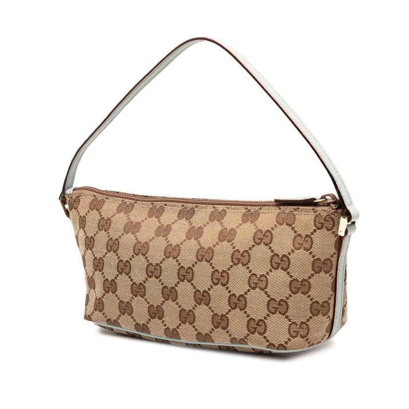 Gucci GG Canvas Boat Brown Canvas Good condition - Back View