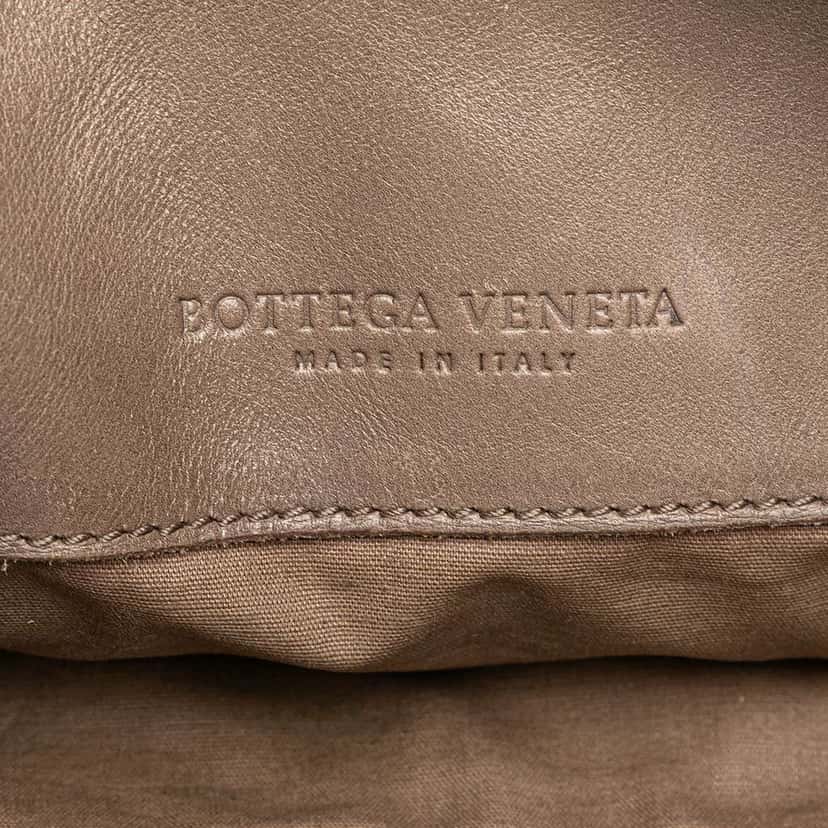 Bottega Veneta Nappa Intrecciato VN Crossbody Brown Leather Good condition - Box View