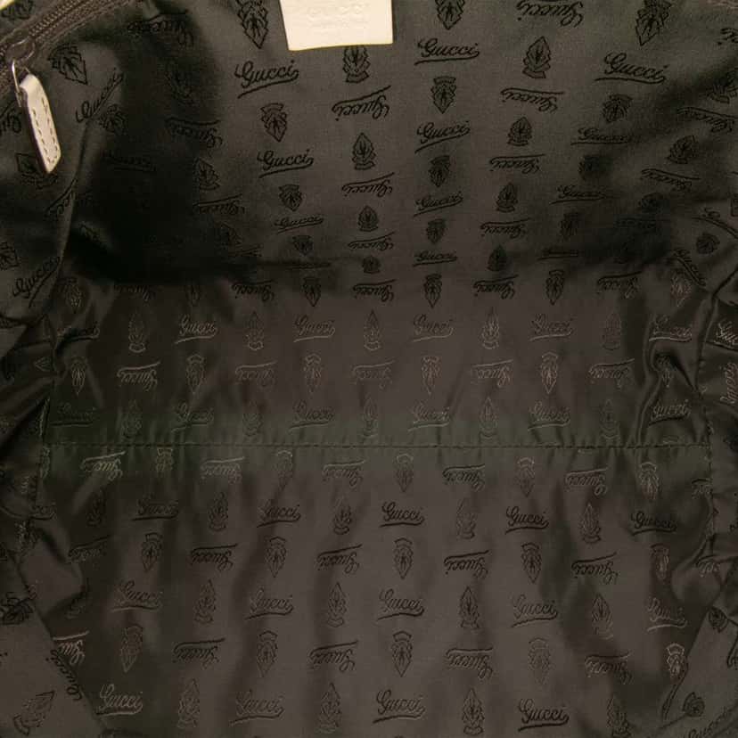 Gucci Guccissima New Ladies Tote White Leather Good condition - Model View