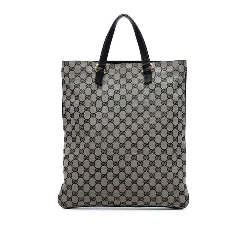 Gucci GG Canvas Tote Brown Canvas Good condition - Front View