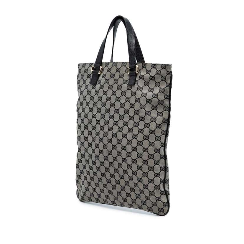 Gucci GG Canvas Tote Brown Canvas Good condition - Back View