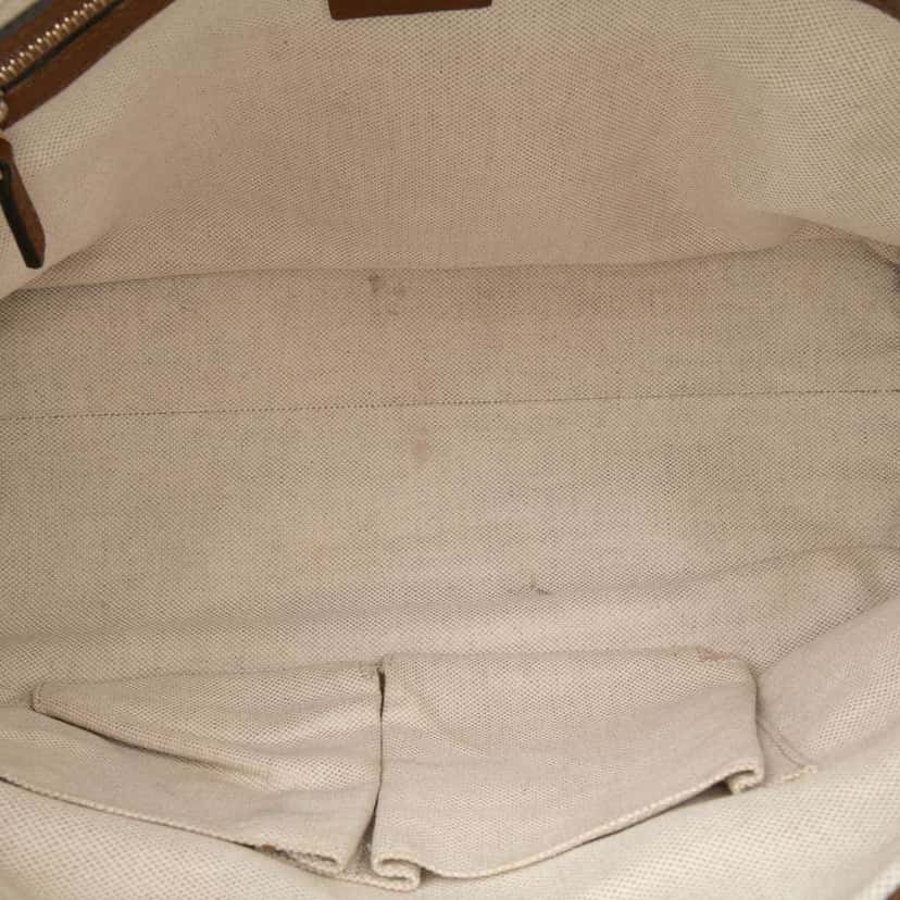Gucci GG Canvas Bella Satchel Brown Canvas Good condition - Model View