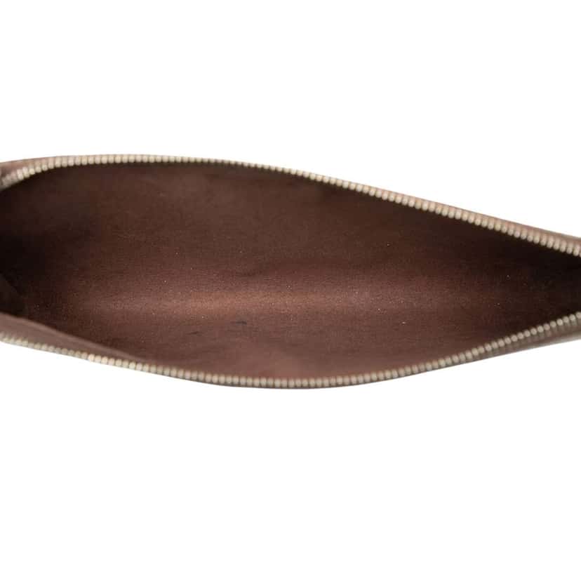 Louis Vuitton Epi Pochette Accessoires Brown Leather Good condition - Model View