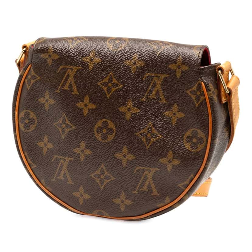 Louis Vuitton Monogram Sac Tambourine Brown Good condition - Back View