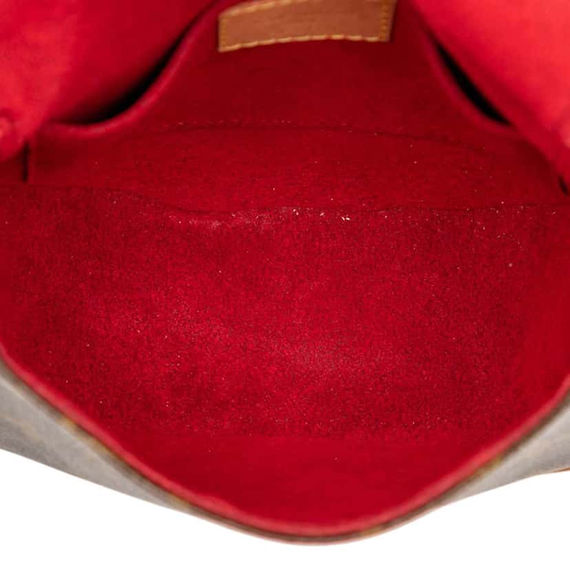 Louis Vuitton Monogram Sac Tambourine Brown Good condition - Model View