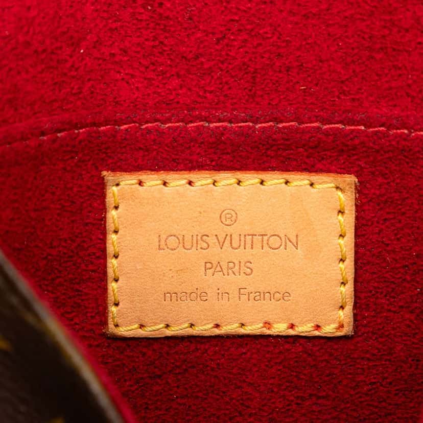Louis Vuitton Monogram Sac Tambourine Brown Good condition - Box View