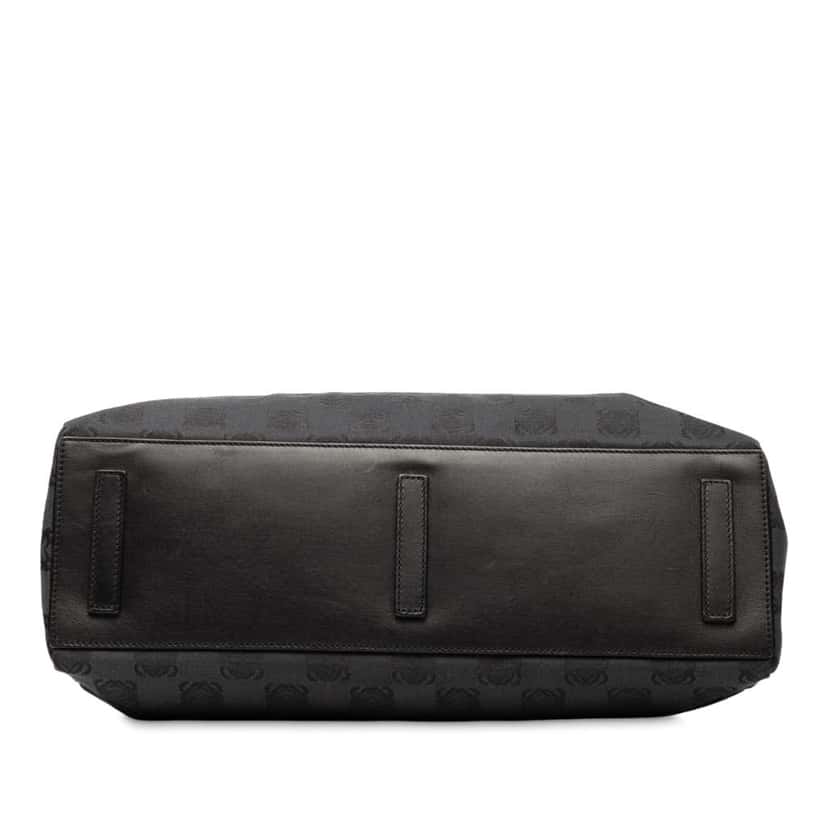 Loewe Anagram Canvas Tote Black Canvas Very good condition - Inside View
