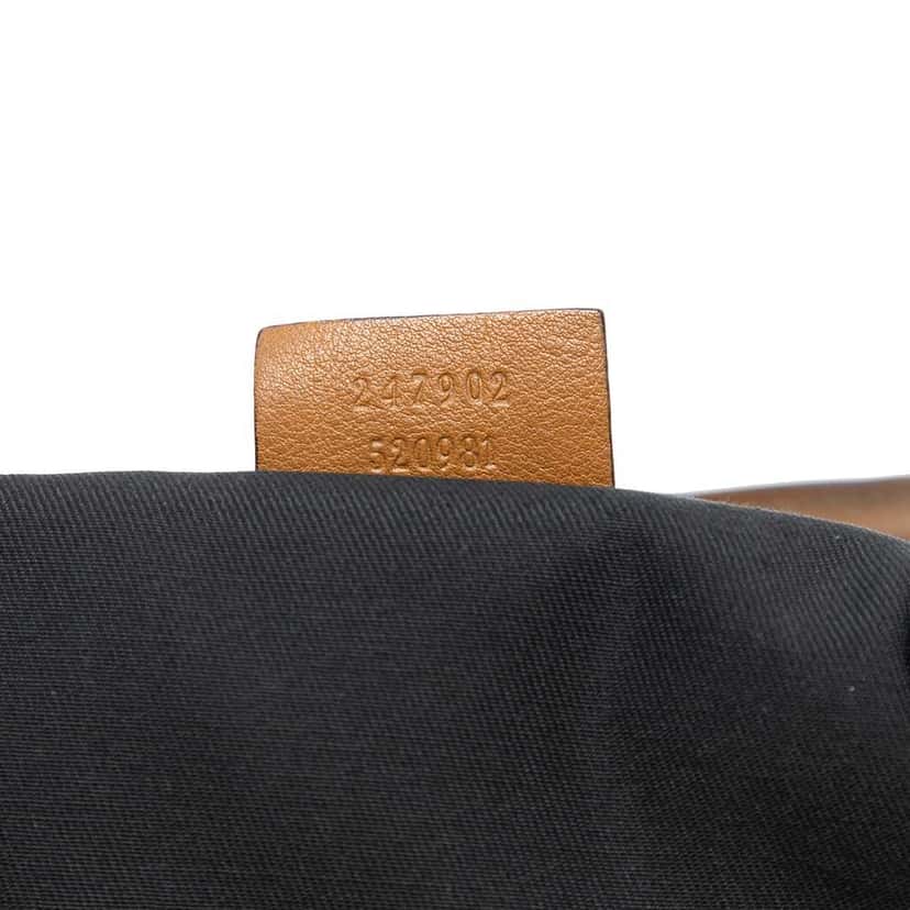 Gucci Diamante Canvas Sukey Satchel Brown Canvas Fair condition - Box View