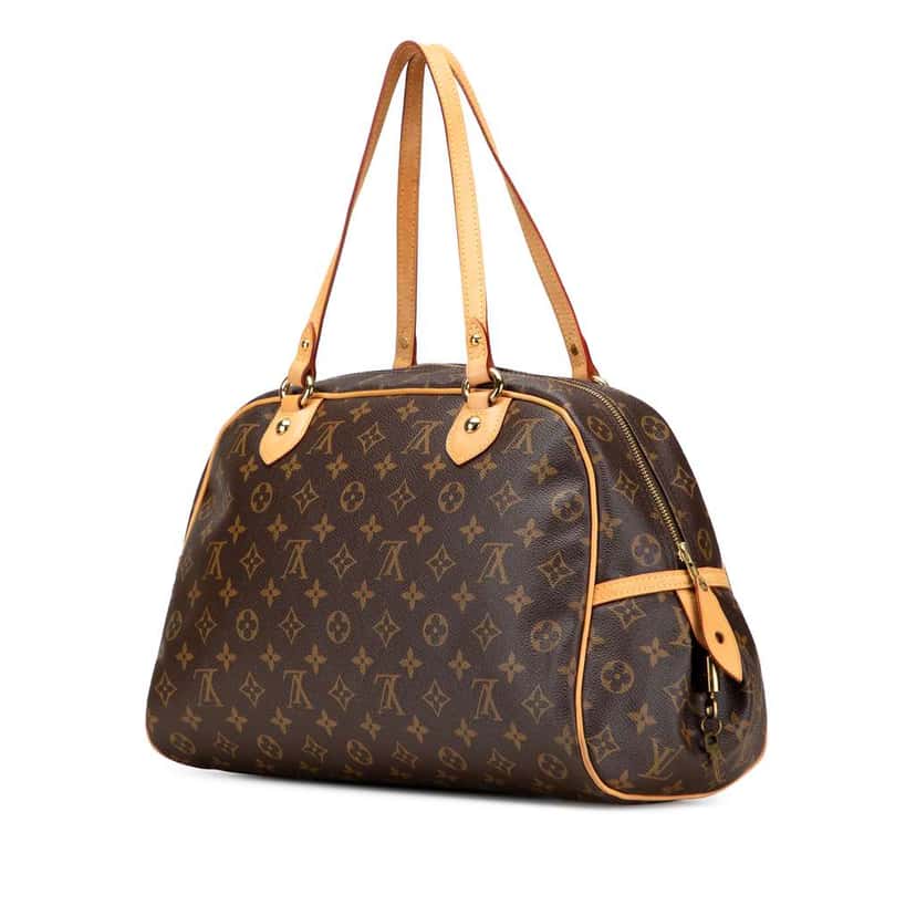 Louis Vuitton Monogram Montorgueil GM Brown Canvas Good condition - Back View