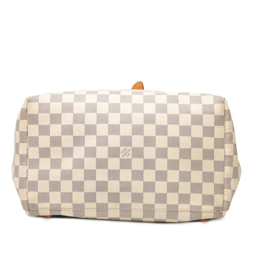 Louis Vuitton Damier Azur Sperone White Good condition - Inside View