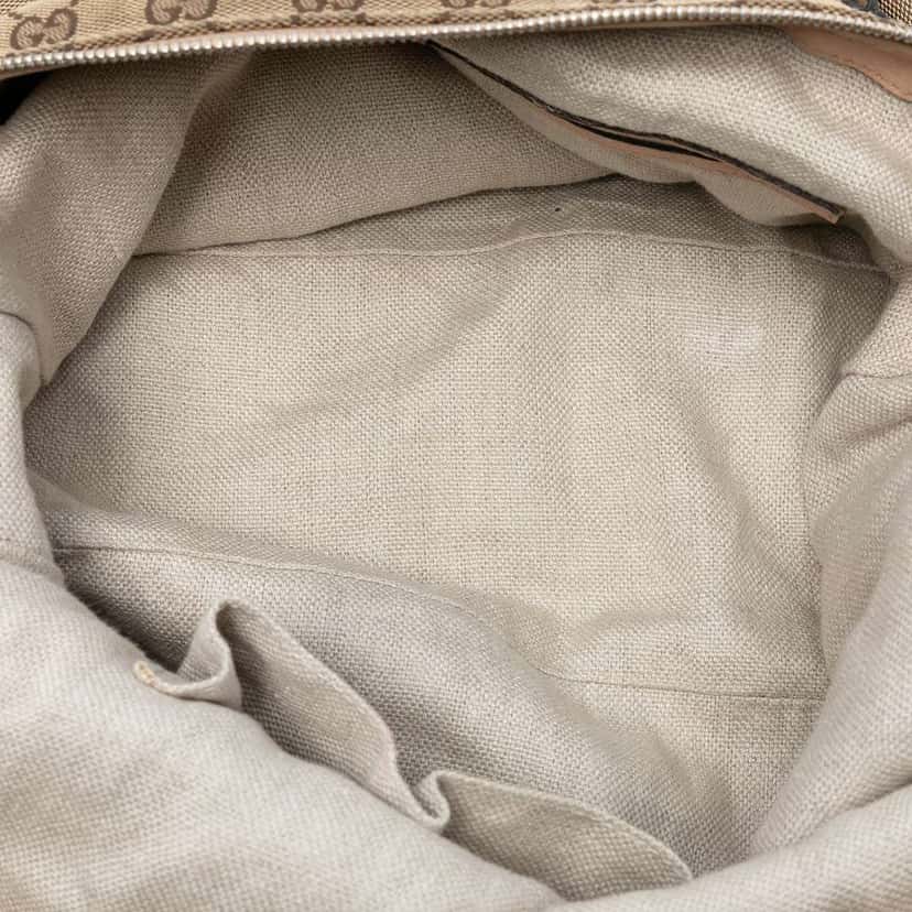 Gucci Large GG Canvas Icon Bit Satchel Brown Canvas Good condition - Model View