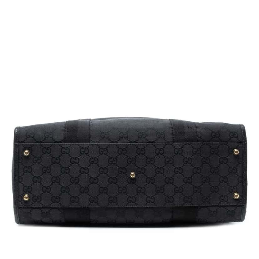 Gucci GG Canvas Tote Black Canvas Good condition - Inside View