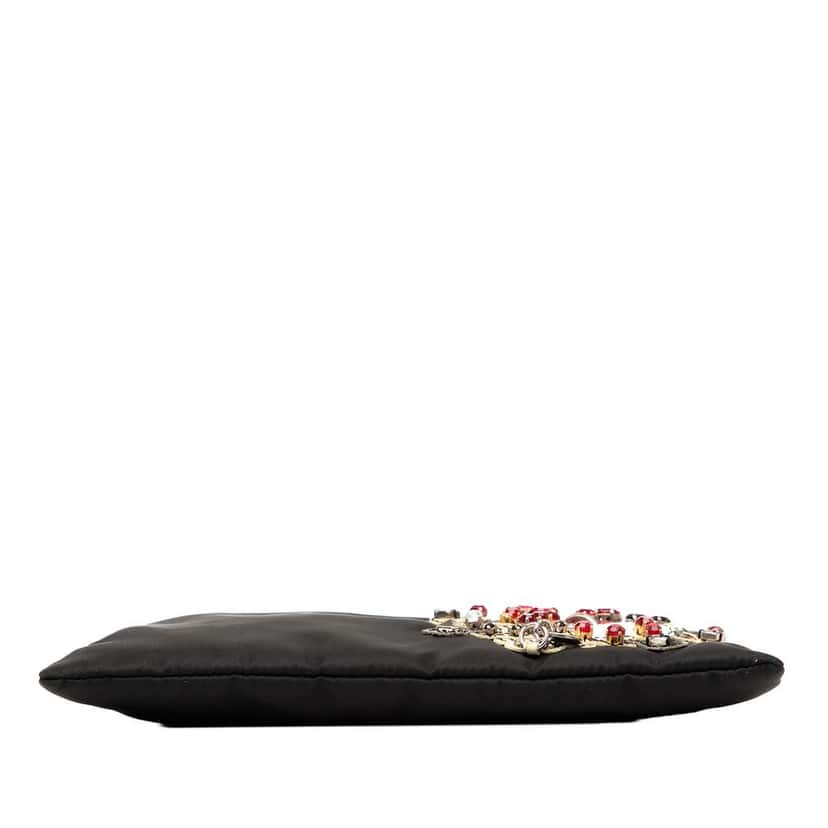 Prada Tessuto Tattoo Pochette Black Good condition - Inside View