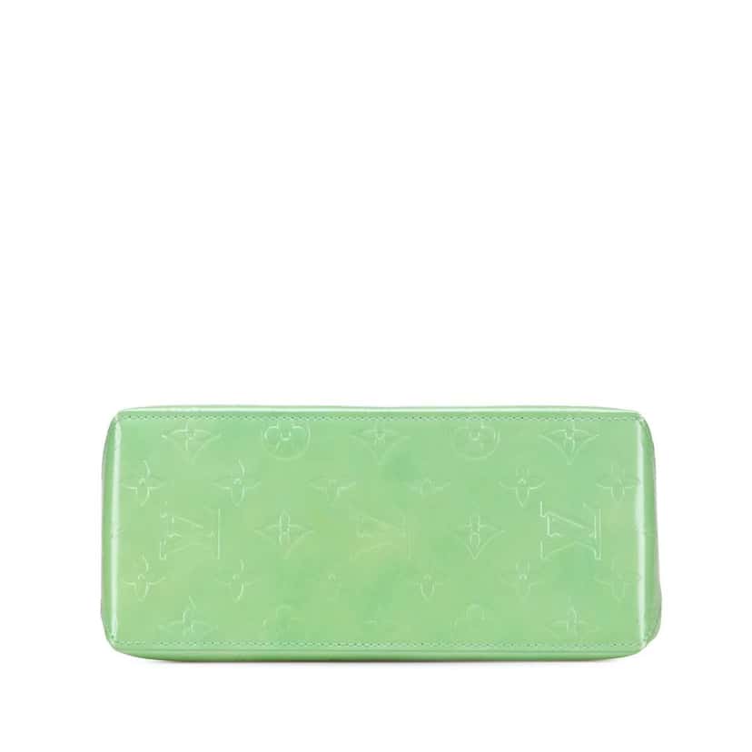 Louis Vuitton Monogram Vernis Reade PM Green Leather Good condition - Inside View